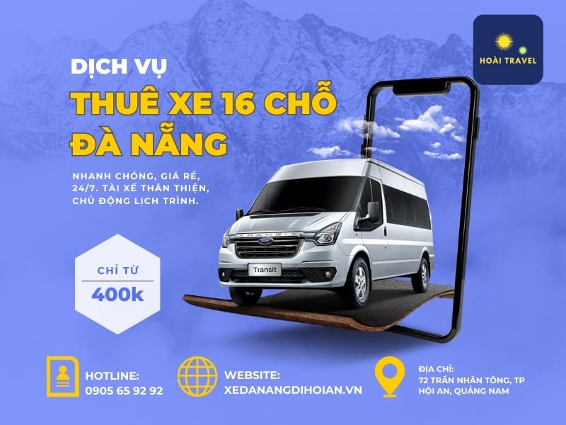 Hợp đồng thuê xe 16 chỗ Đà Nẵng